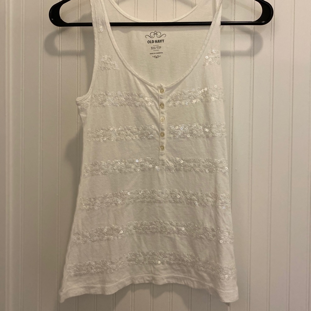 CLOSET CLEAR OUT! sequin top